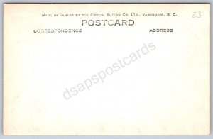 K44/ Canada RPPC Postcard c30s Vancouver Native Sled Dog Indian 519