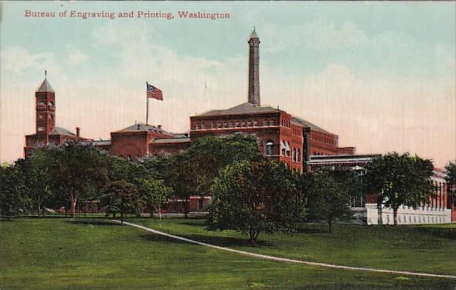 Washington D C Bureau Of Engraving and Printing