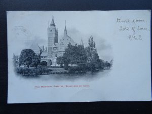 Warwickshire 2 x STRATFORD ON AVON c1905 Edwardian Postcards