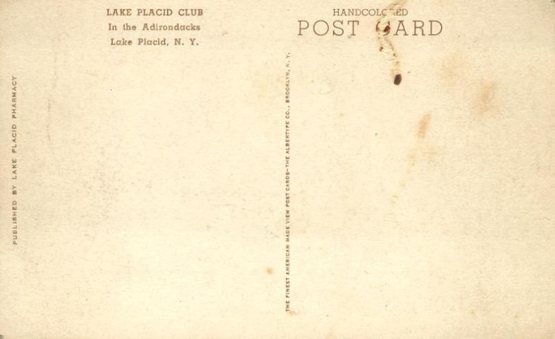 Lake Placid Club, Adirondacks, New York