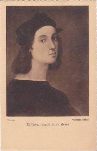 Raffaele ritratto di se stesso Italy Firenze Galleria Uffiza