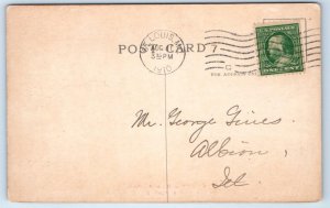 ST. LOUIS, MO Missouri ~ Interior DUFFY'S RESTAURANT c1910s  Roadside Postcard