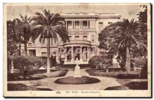 Postcard Old Nice Musee Massena