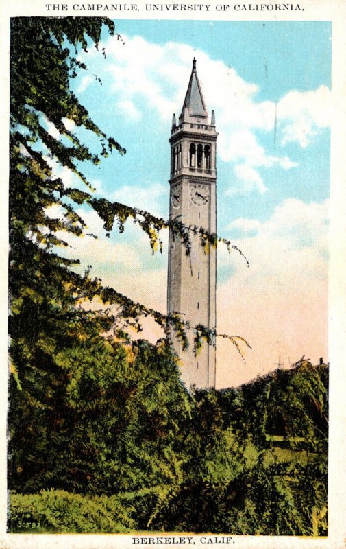 California Berkeley The Campanile University Of California 1940