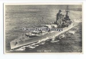 na5595 - Royal Navy Warship - HMS Nelson - postcard