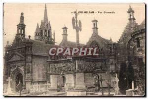 Old Postcard Guimiliau set View