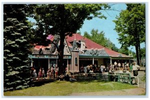 c1940's View Of Canobie Salem New Hampshire NH, People Unposted Vintage Postcard