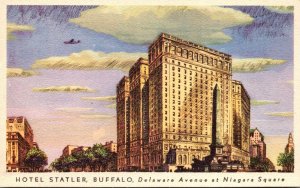 New York Buffalo Hotel Statler Delaware Avenue At Niagara Square