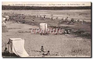 Postcard Old St Georges de Didonne The Beach at low tide La Foret Suzac