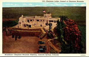 Colorado Colorado Springs Cheyenne Lodge On Summit Of Cheyenne Mountain