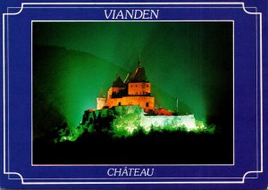 Luxembourg Vianden Illumination du Chateau