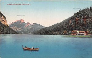 Lot 21 austria leopoldsteiner see boat styria