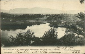 Saugerties NY Esopus Creek c1905 TUCK Postcard