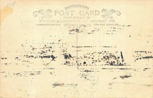 Steep Falls ME Mitchell's Grain Mill & Store Railroad Car RPPC Postcard