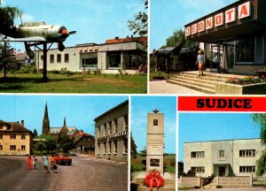 Czech Republic Sudice Vintage Postcard BS20