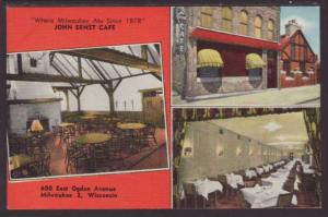 John Ernst Cafe,Milwaukee,WI Postcard 