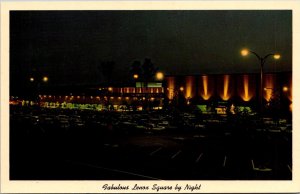 Lenox Square Shopping Center at Night, Atlanta GA Vintage Postcard O72