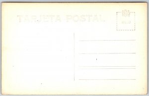 Cuernavaca Mexico 1940s RPPC Real Photo Postcard Palacio Cortez