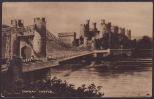 Conway Castle,Conwy,Wales,UK Postcard