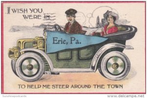 Pennant Series Humour I Wish You Were In Erie Pennsylvania 1914