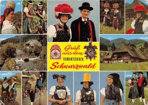 B25975 Native Costumes Schwarzwald folk costume