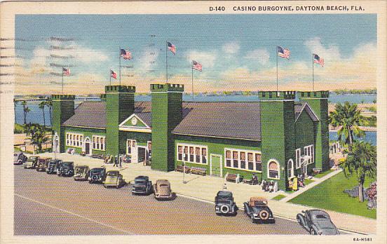 Casino Borgoyne Daytona Beach Florida 1954 Curteich