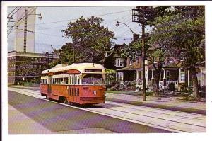 Toronto Transit Trolley, Broadview Ave, Toronto, Ontario,