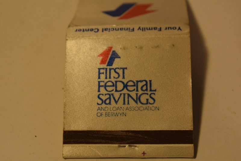 First Federal Savings and Loan Association of Berwyn IL 30 Strike Matchbook