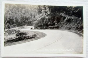 RPPC LAUREL MOUNT HIGHWAY US 50 N.J. VINTAGE REAL PHOTO POSTCARD w/ CAR