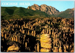 Cochise Head In The Chiricahua National Monument Arizona Rock Formation Postcard