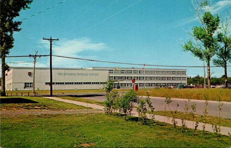 Canada New Brunswick Moncton New Brunswick Technical School