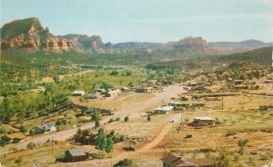 Postcard Arizona Oak Creek Canyon Sedona 1950s Lollesgard 23-5982