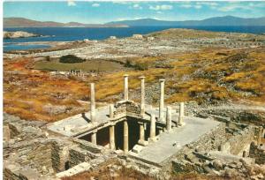 Greece, DELOS, Antiquities, unused Postcard