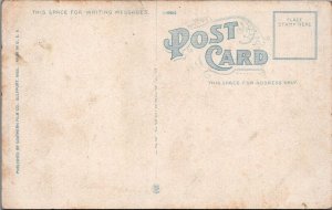 Postcard Elks Lodge War Camp Community Service Soldiers Sailors Gulfport MS