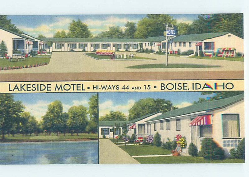 Linen MOTEL SCENE Boise Idaho ID AD9762