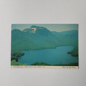 Table Rock State Park Pickens SC Aerial View Postcard