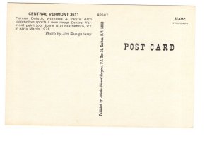 Railway Train, Brattleboro, Central Vermont, Winter