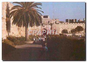 Postcard Modern Jerusalem Gate Jappa