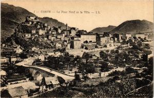 CPA CORSE CORTE - Le Pont Neuf et la Ville (711614)