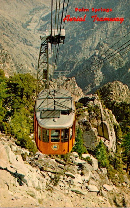 California Palm Springs Aerial Tramway 1965