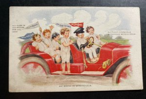 Mint USA Advertising postcard Munsing Underwear Joy Riding
