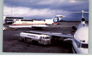 Alaska B-727 Airplane Postcard