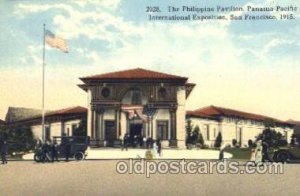 Philippine Pavilion 1915 Panama Worlds Fair, San Francisco, CA USA Unused 