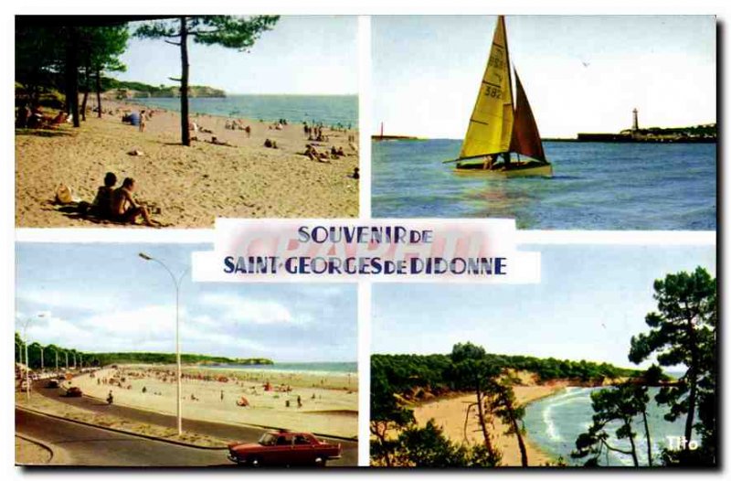 Modern Postcard Souvenir of Saint Georges de Didonne