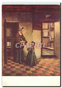 Postcard Modern Rijksmuseum Amsterdam Pieter de Hoogh 1629 1683