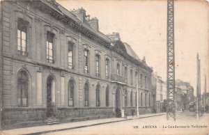 France Amiens Gendarmerie Nationale vintage postcard