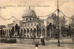 CPA EXPO Coloniale MARSEILLE Palais de Madagascar (403411)