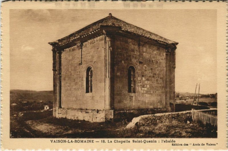 CPA VAISON-LA-ROMAINE La Chapelle Saint-Quenin - L'Abside (1086806)