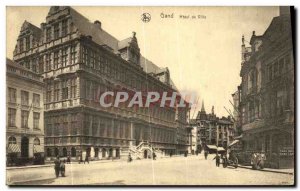 Postcard Old City Hall Ghent Ghent