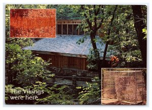 Heavener Runestone Heavener State Park Oklahoma Postcard Continental View Card